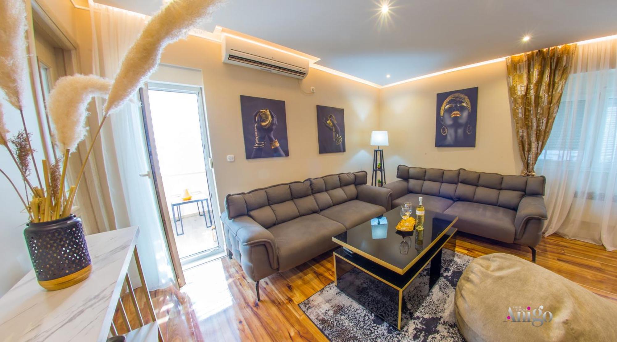 Luxury Apartment Black And Gold Mostar Kültér fotó